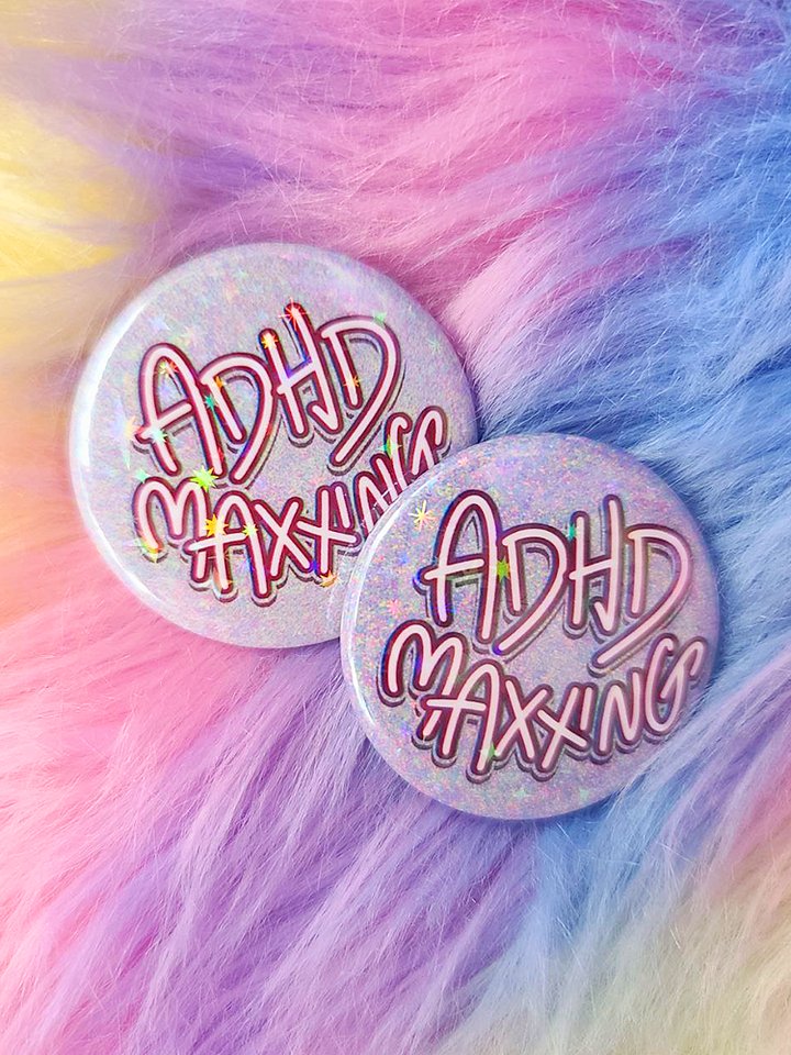 ADHDMaxxing | Button product image (1)