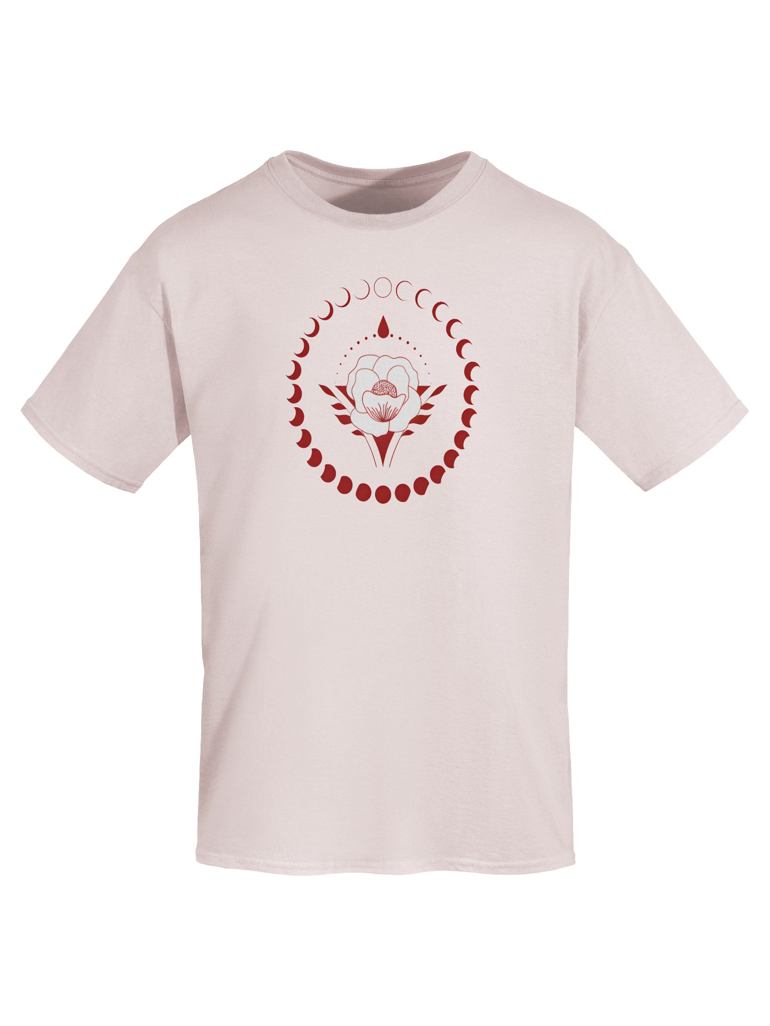 Mystic Full Moon Blooming Rose Well Women Rising T-Shirt product image (31)