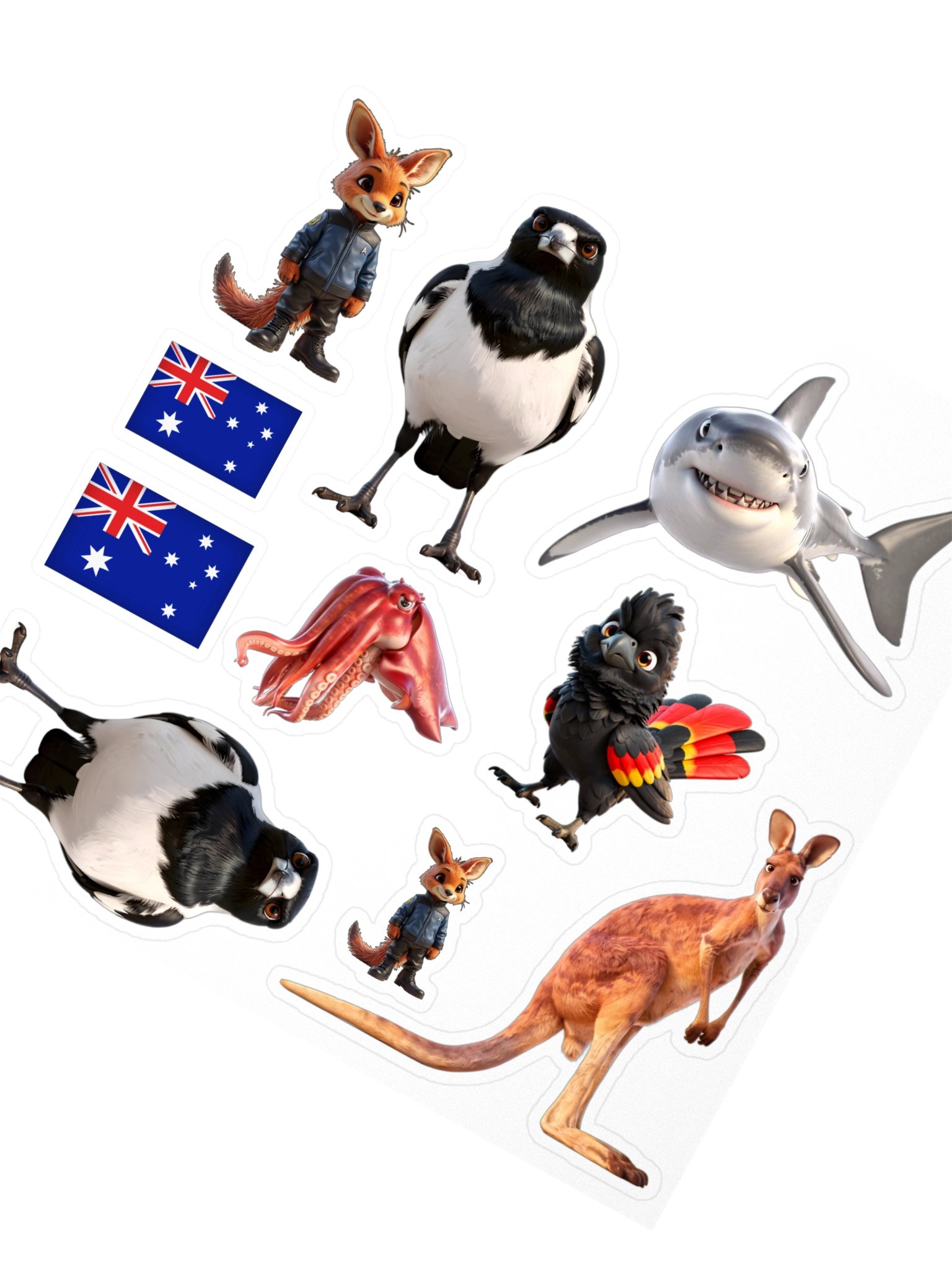 Australian Icons Sticker Pack 1 product image (2)