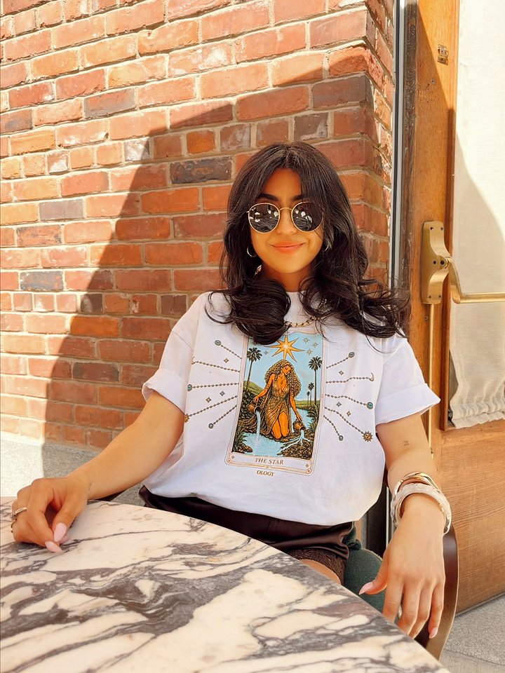 The Star Tarot Oversized Tee product image (1)