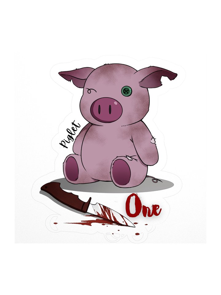 Piglet Kiss-cut Sticker, One-Angels of Wrath series product image (1)