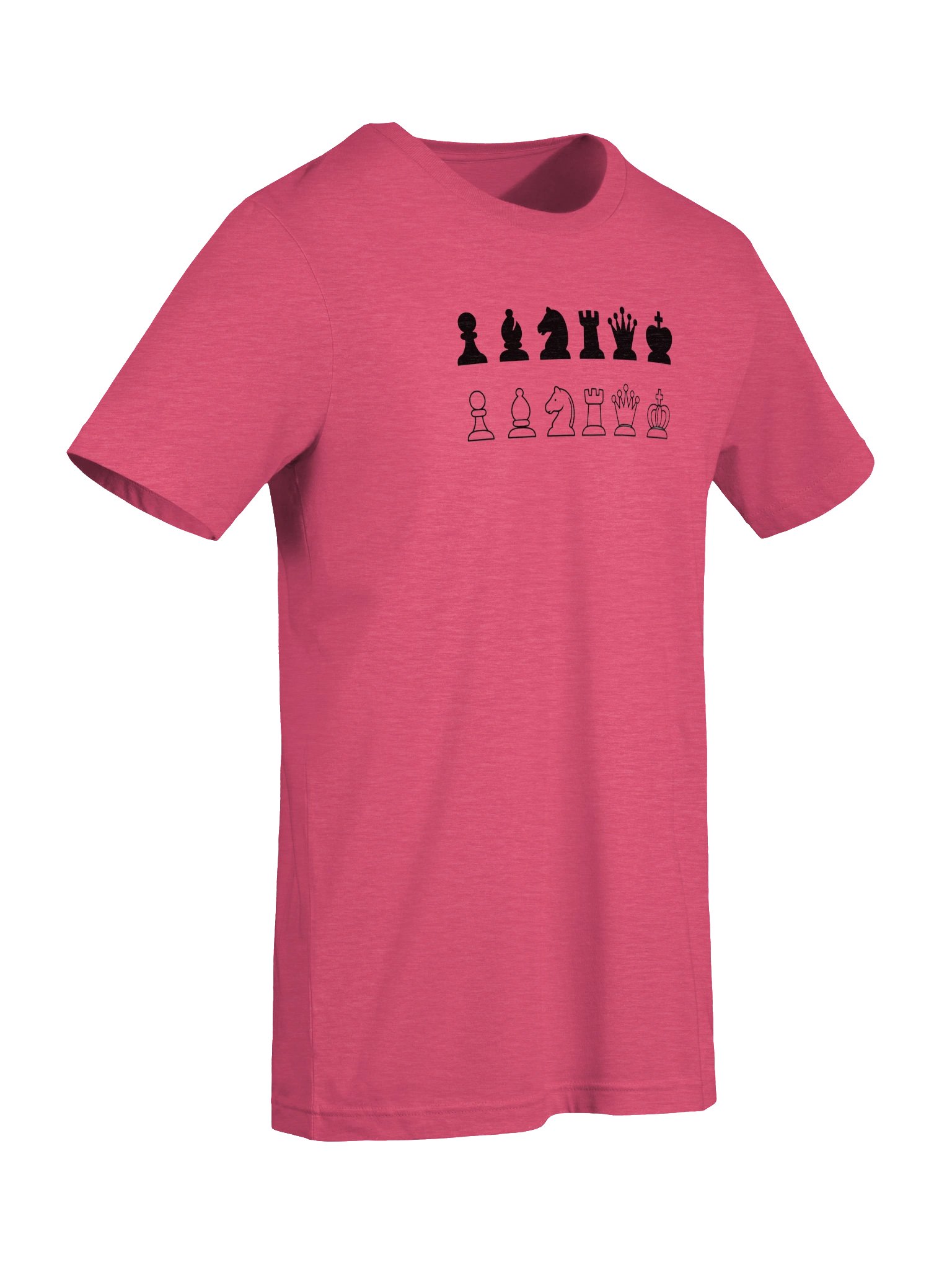 Chess Piece Icons Line Art Tee product image (26)