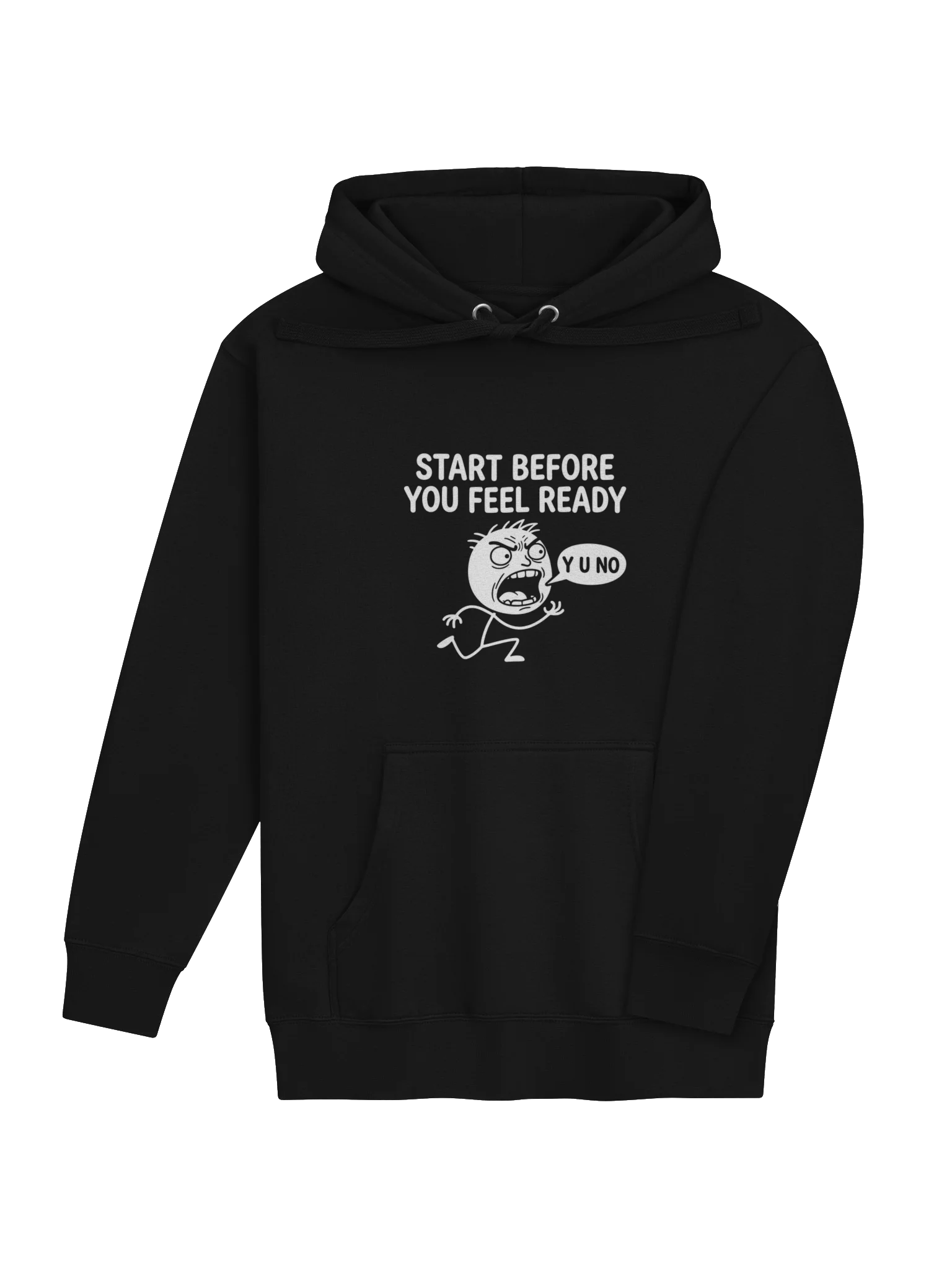 Procrastination Hoodie – Start Before You Feel Ready Sweatshirt product image (7)