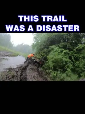 This trail humbled everyone... 😬 Would you keep going? #ATV #CanAm #MudTok #OffRoad #ATVBuds #TrailRiding #MudLife