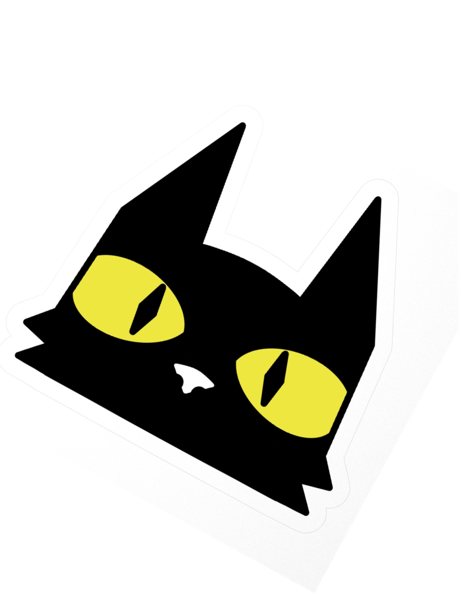 Black Cat Sticker product image (4)