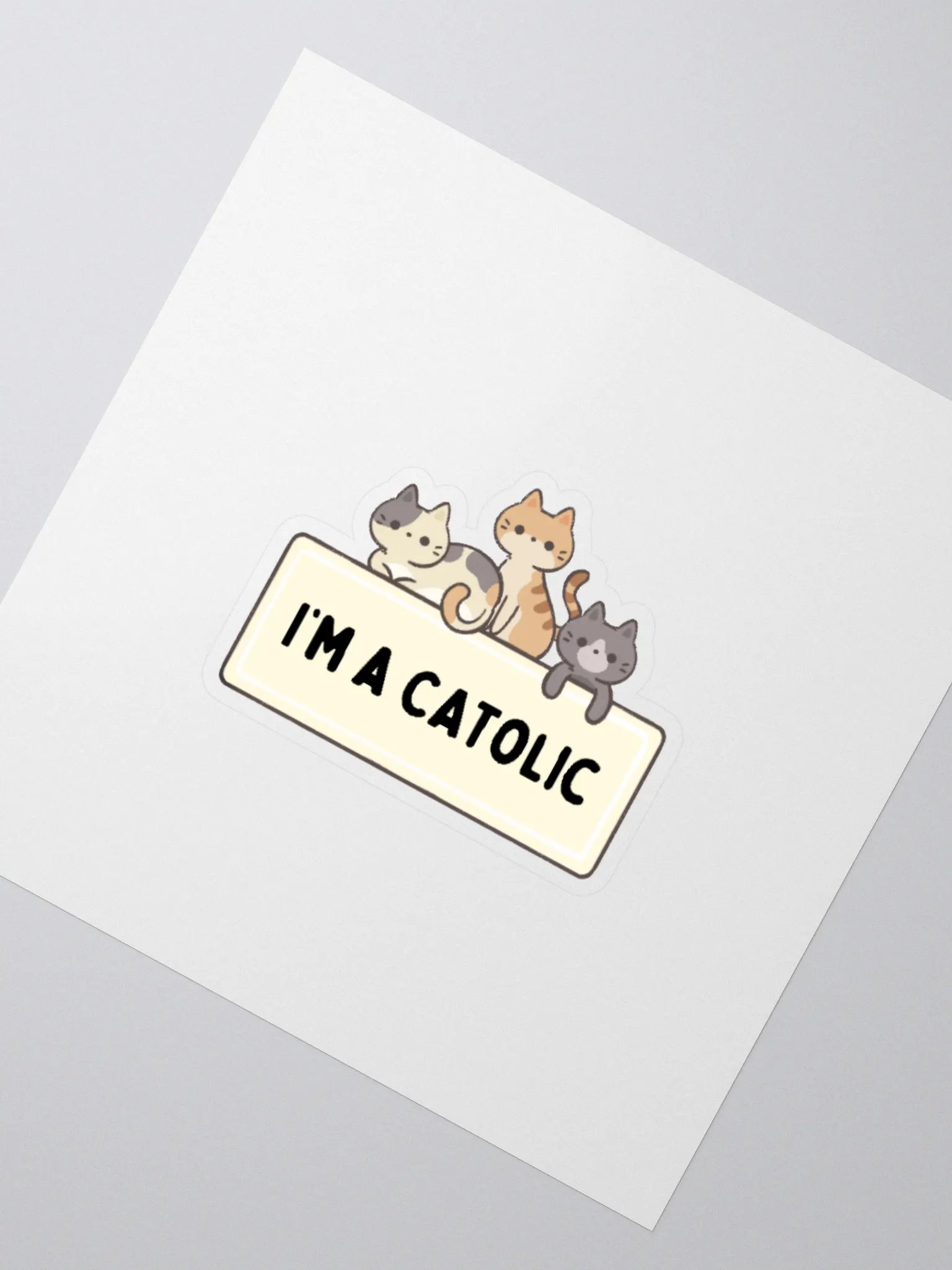 Catolic Cuties Sticker Pack product image (6)