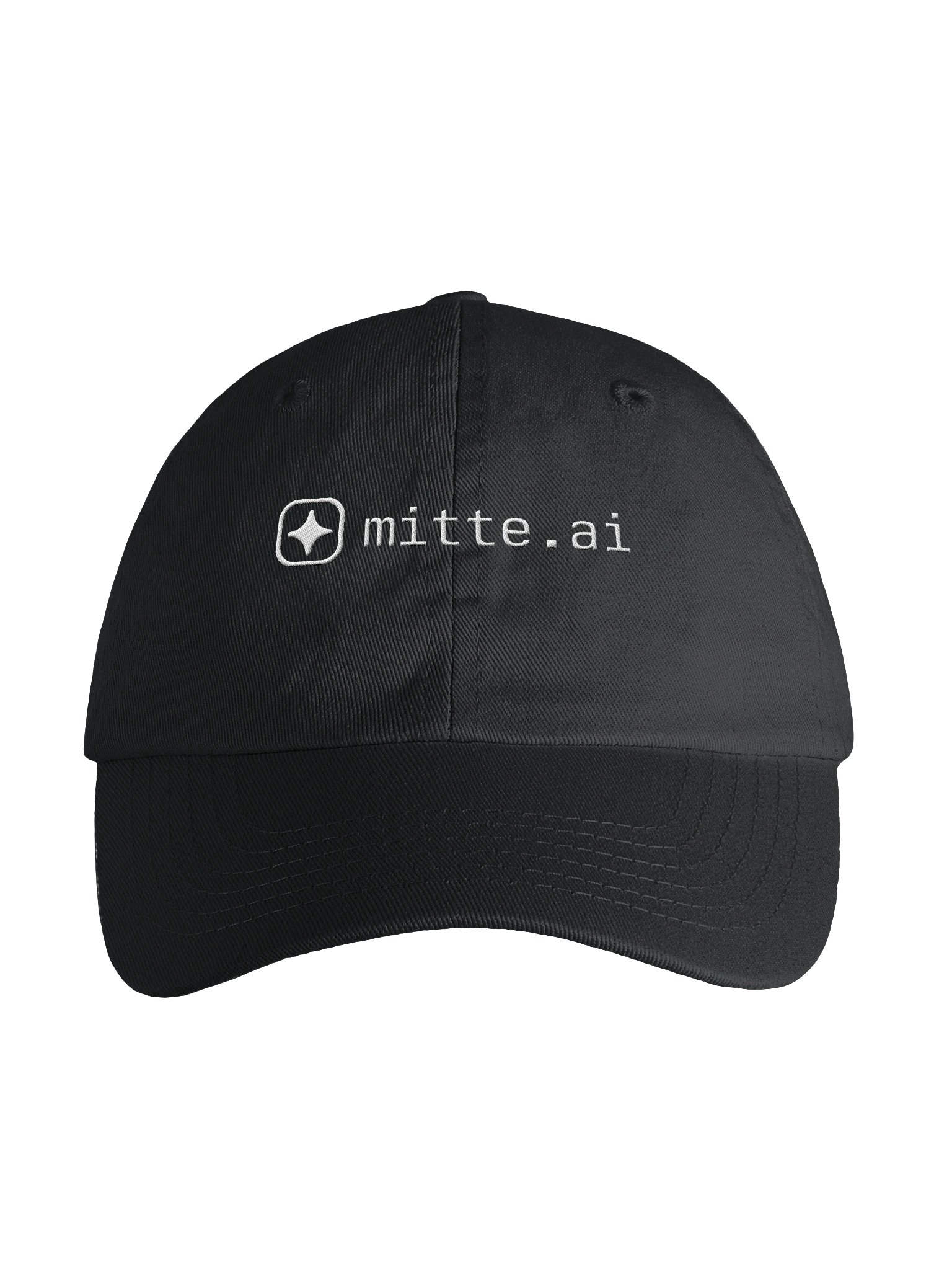 youth hat - mitte.ai embroidered product image (1)