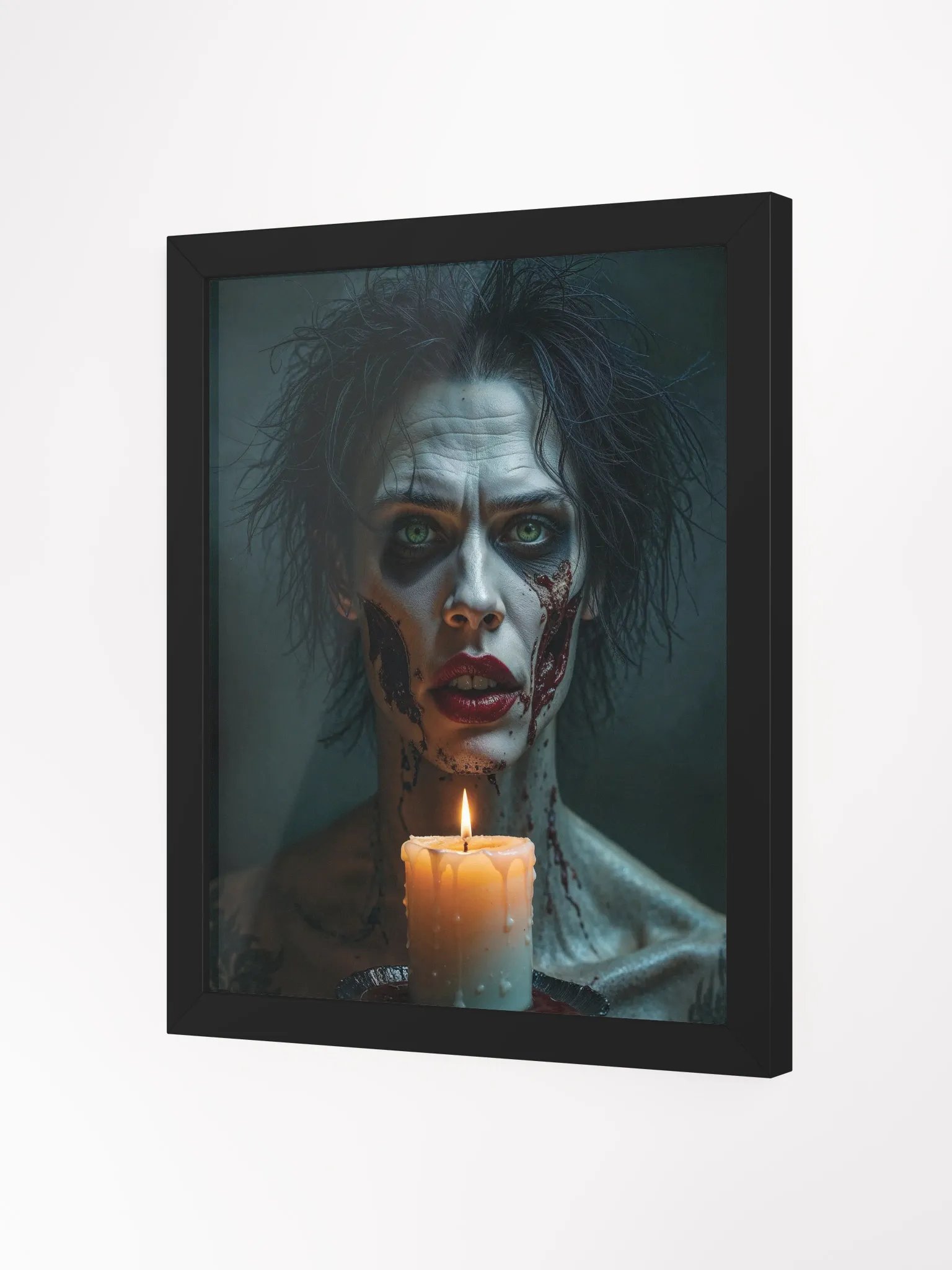 The Candle Bleeds Framed Print product image (11)