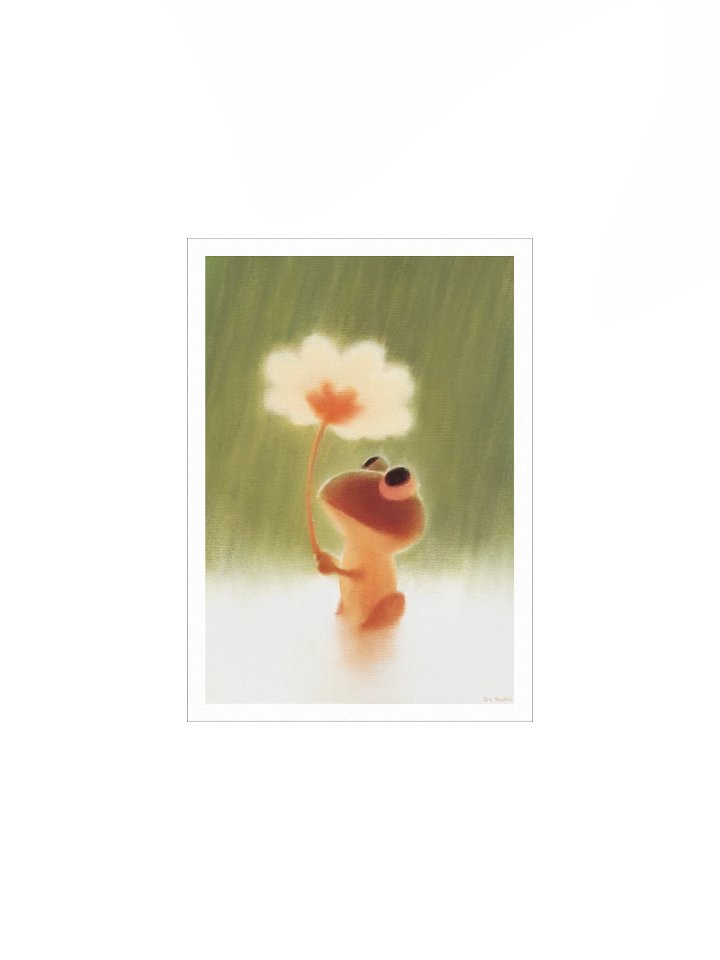 flower frog ☂︎ print product image (3)