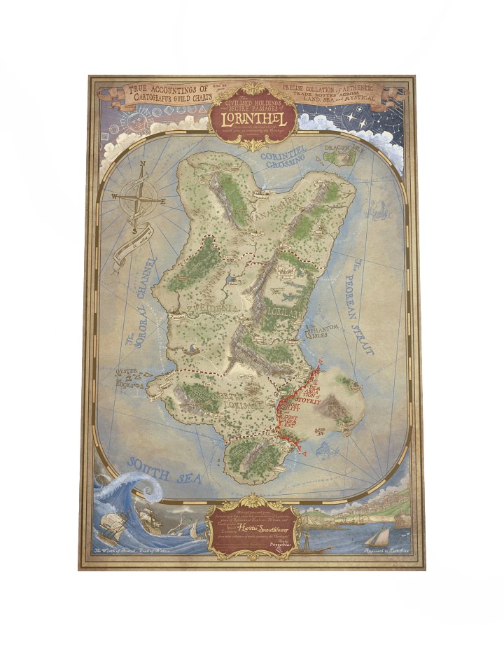 Map - Lorinthel - Poster product image (1)