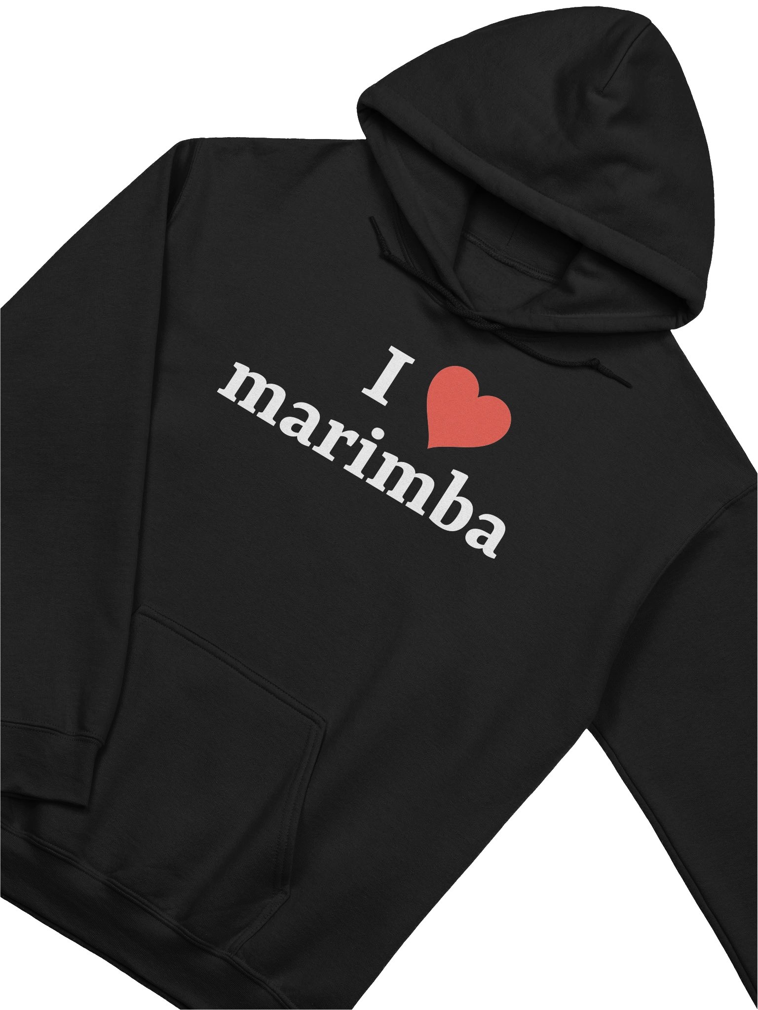 I <3 marimba | gildan hoodie product image (3)