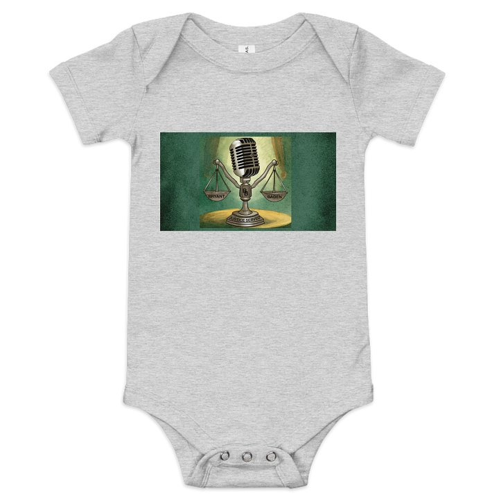 New Baby in the House! Justice ServedOnesie product image (4)