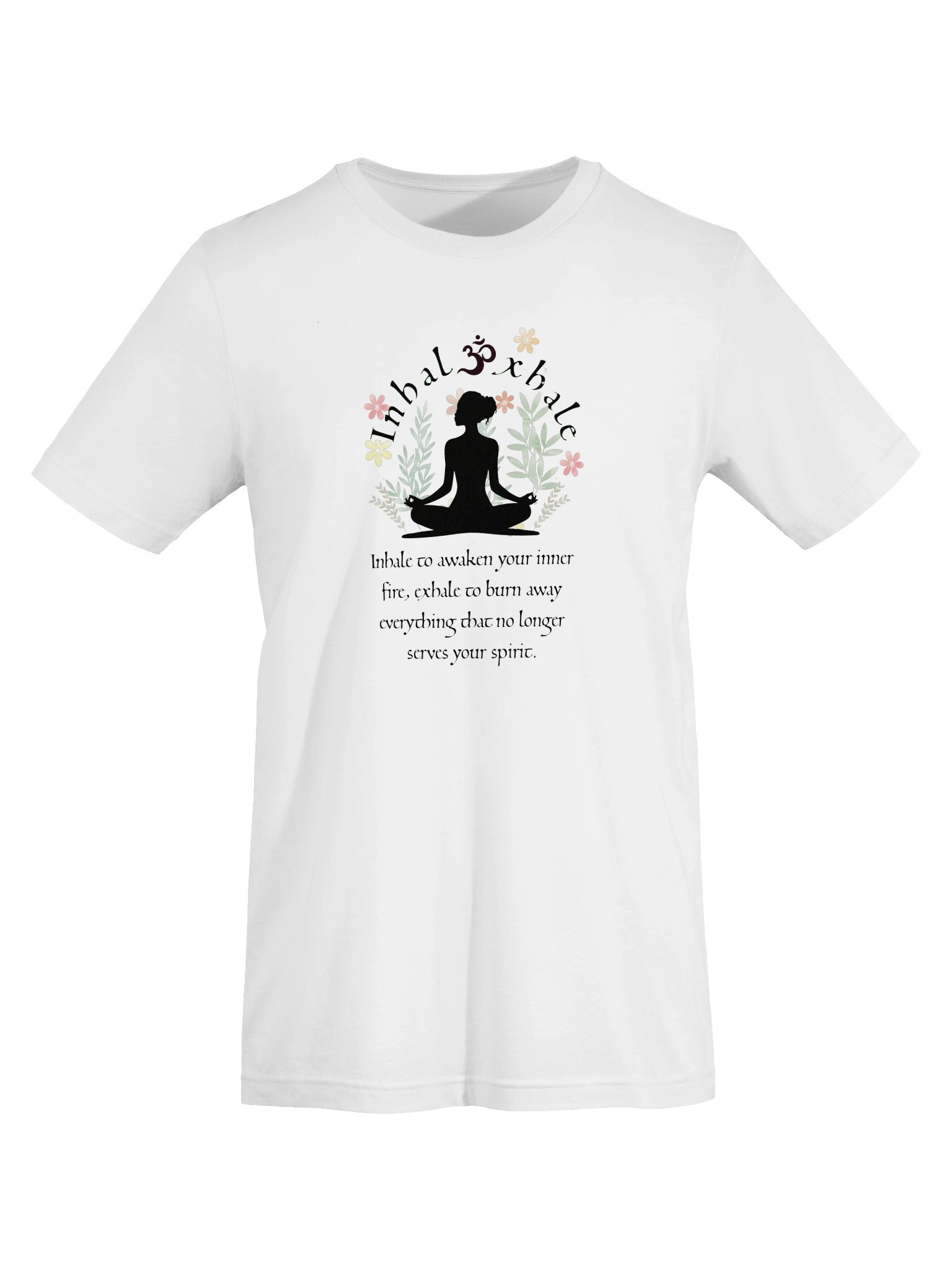 Om Floral Wreath Happy Bali Tee product image (5)
