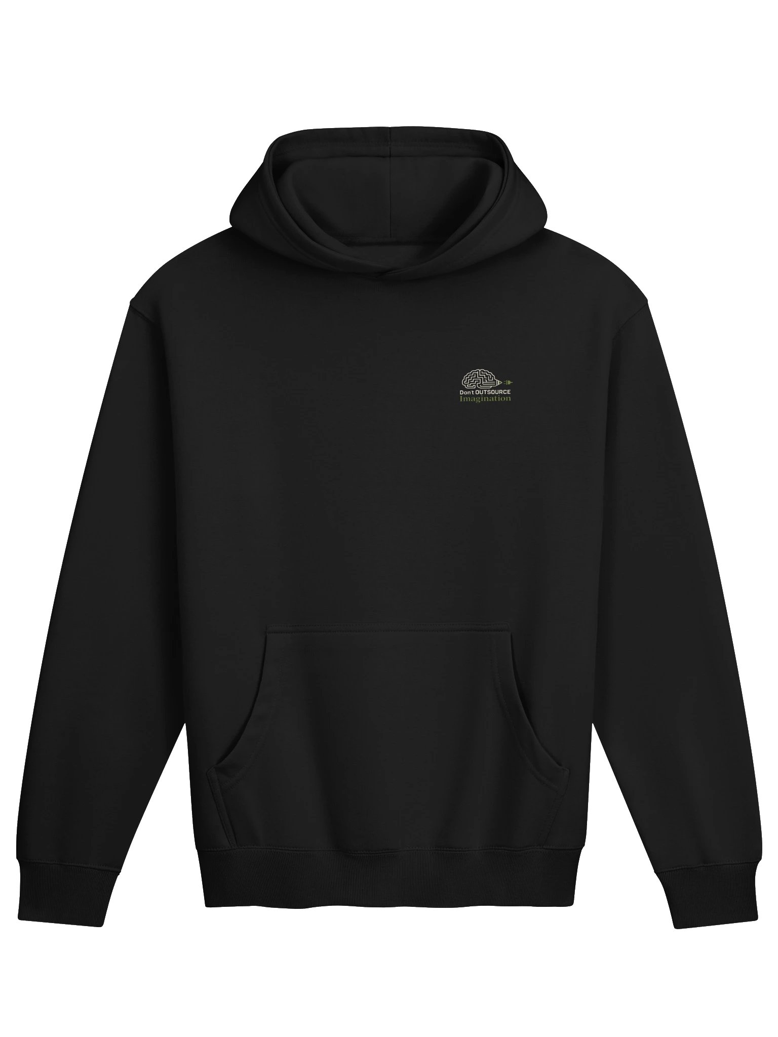 No Synthetic Future: Overgrown Chip | Box Hoodie product image (1)