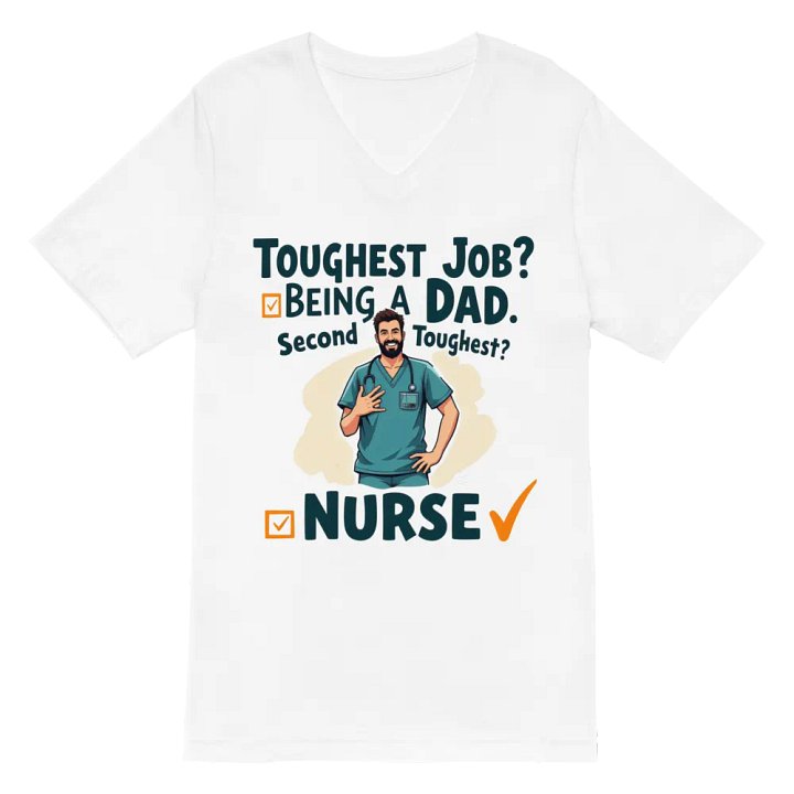 Dad and Nurse: Toughest Jobs T-Shirt product image (2)