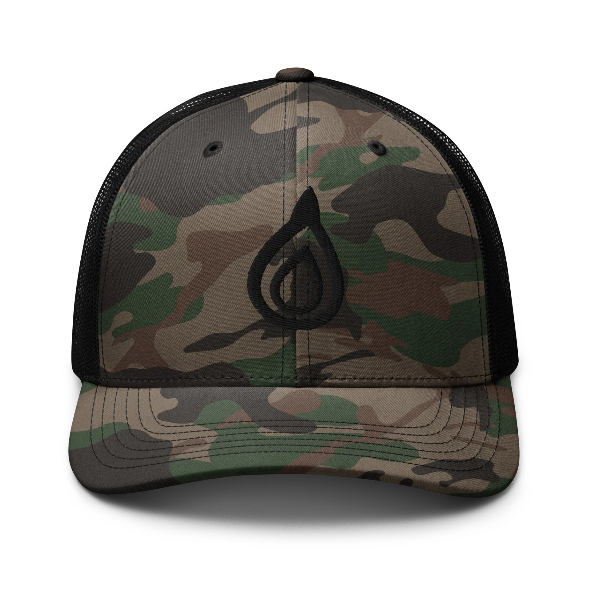 Chiroptera Logo Camo Trucker Hat product image (1)