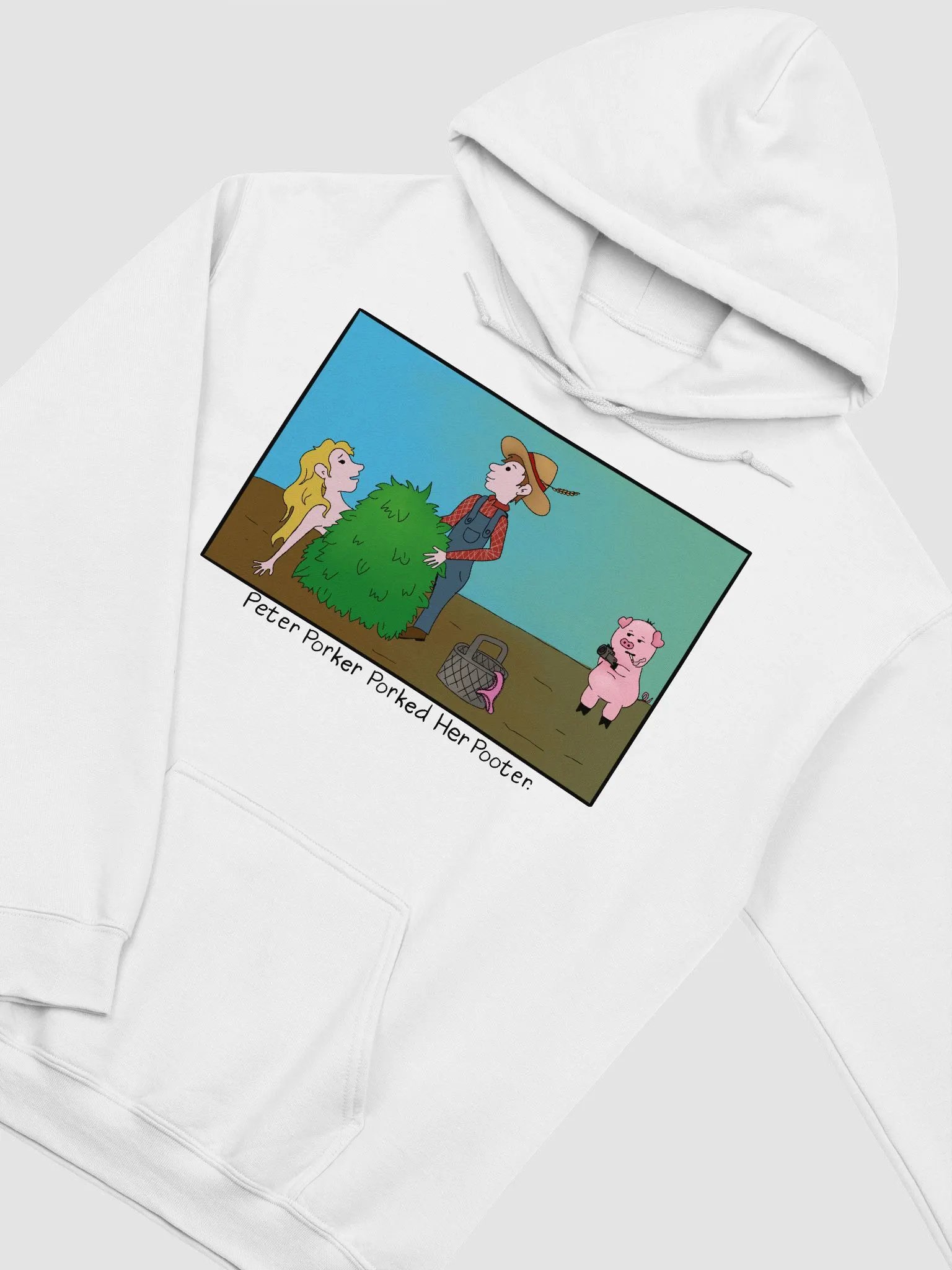 Peter Porker White Hoodie product image (2)