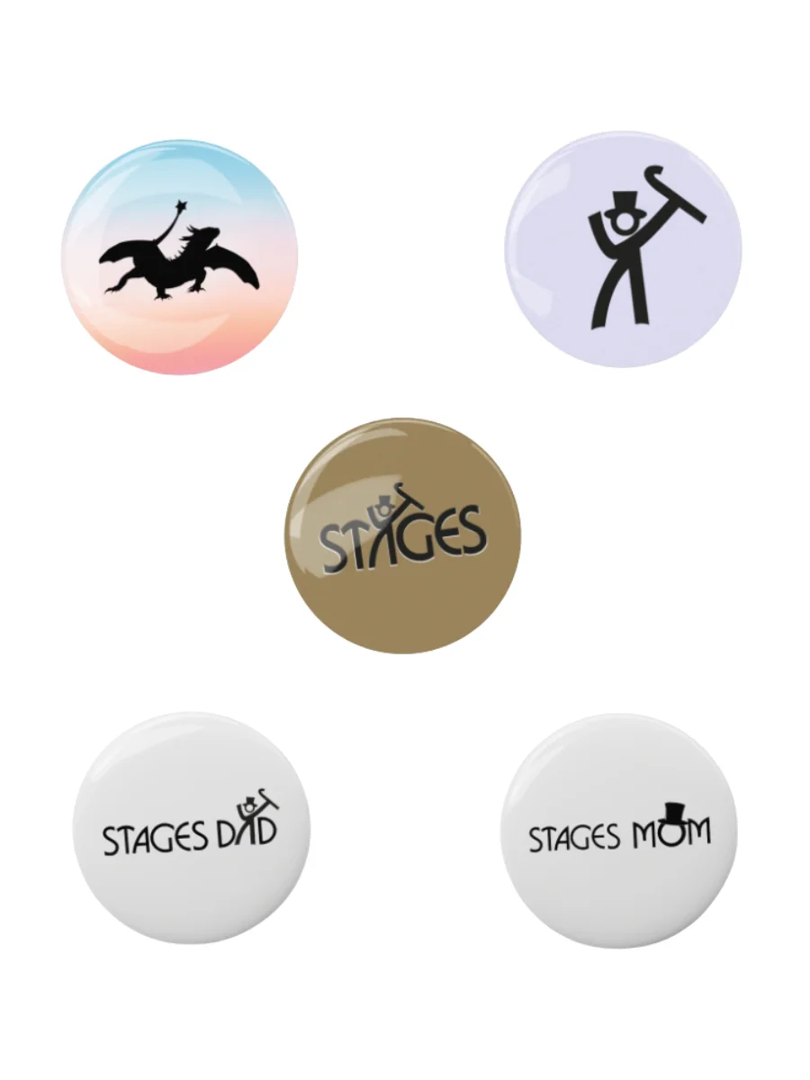 How to Train Your Dragon Jr. & Stages Pin Buttons product image (3)