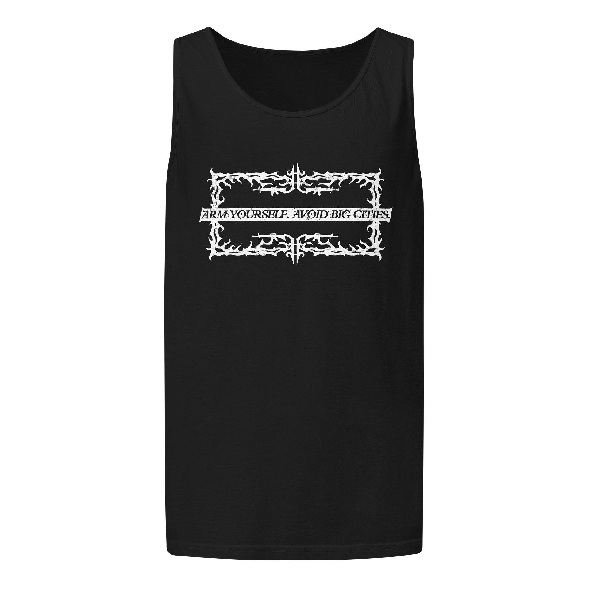 "ARM YOURSELF" TANKTOP BACKPRINT product image (1)