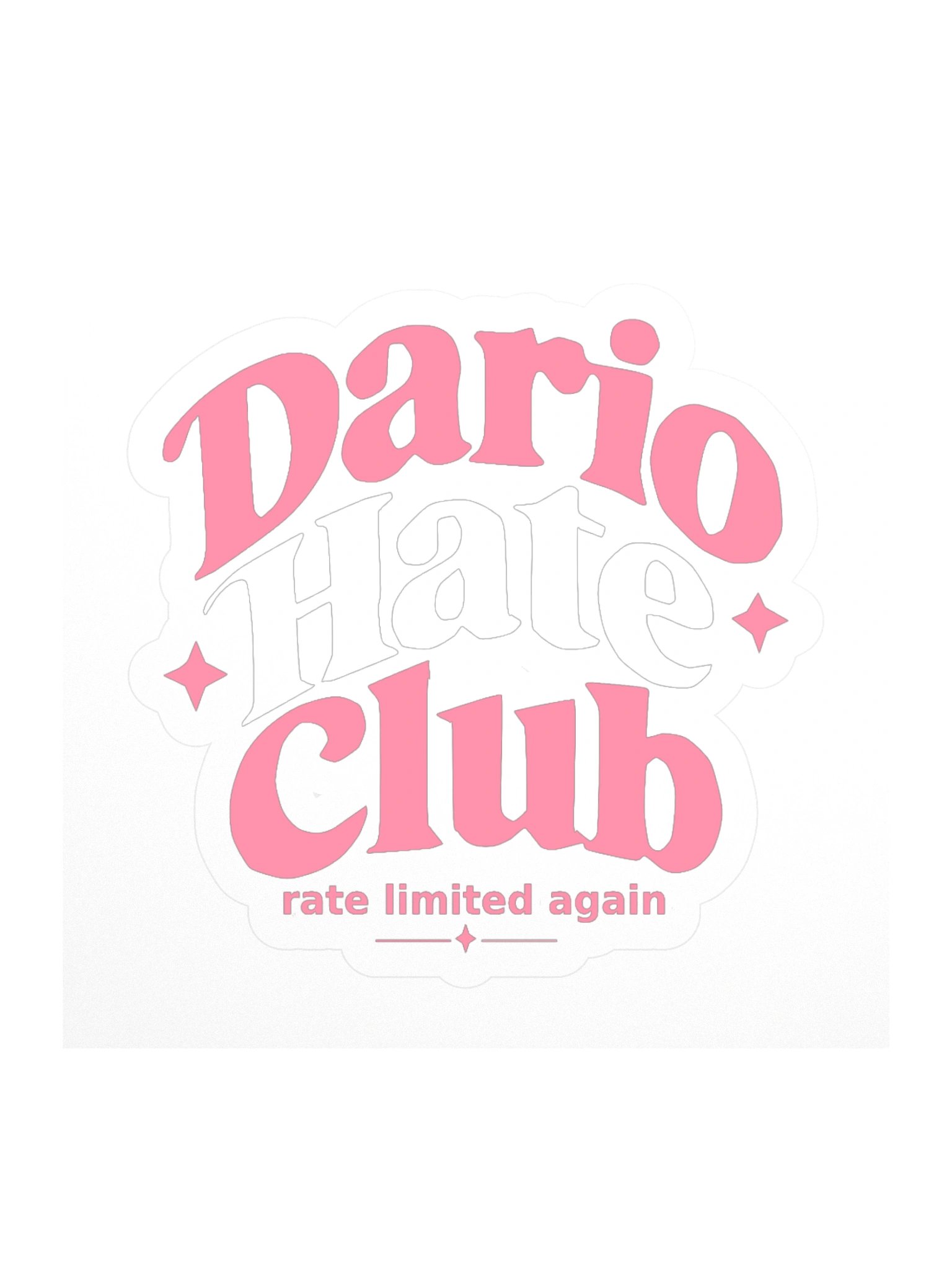 "rate limited again" Sticker product image (1)