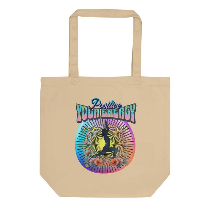 Positive Yoga Energy Vibes Tote Bag product image (1)