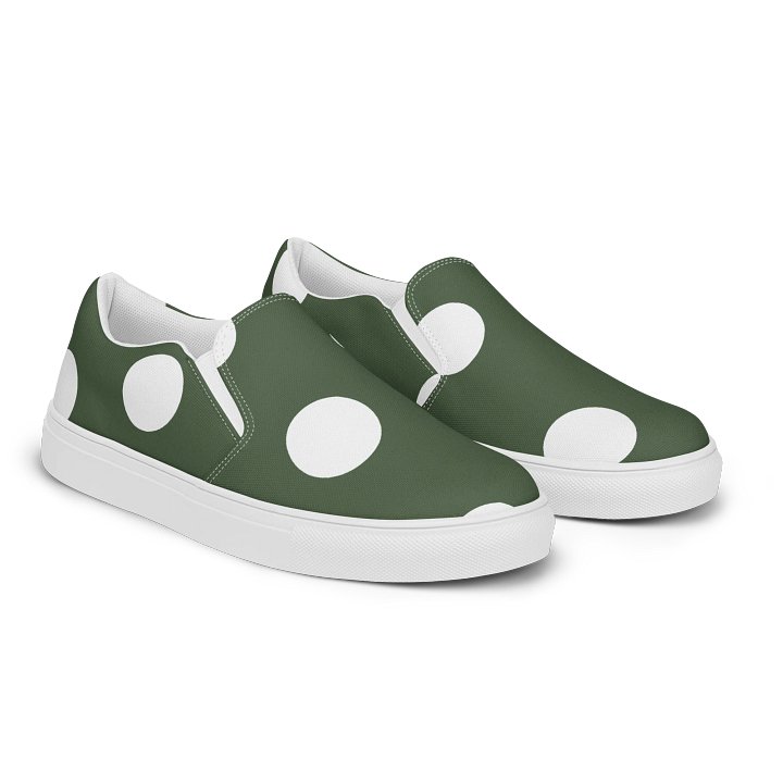 Poka Dot in TomThumb Green. product image (2)