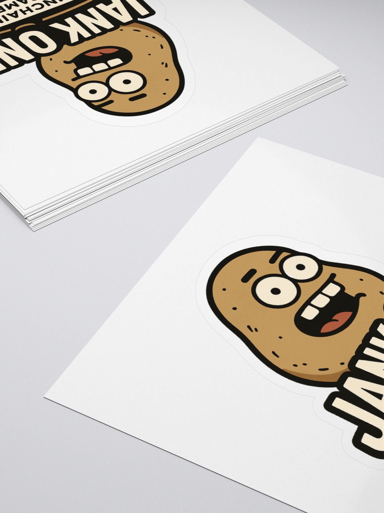 Ethereal Potato Ghost Stickers product image (4)