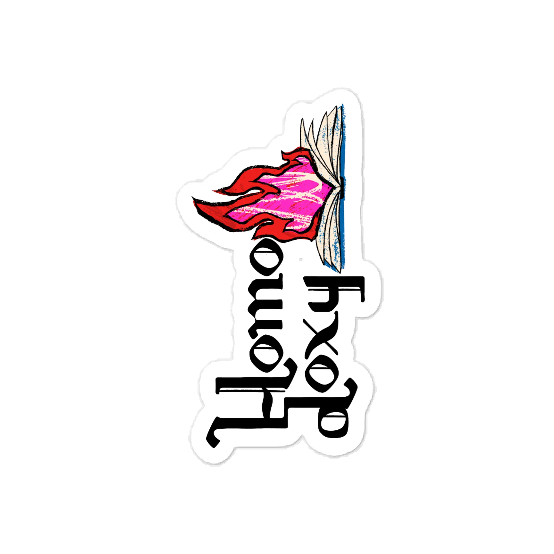 Full-on Flamer Sticker product image (1)