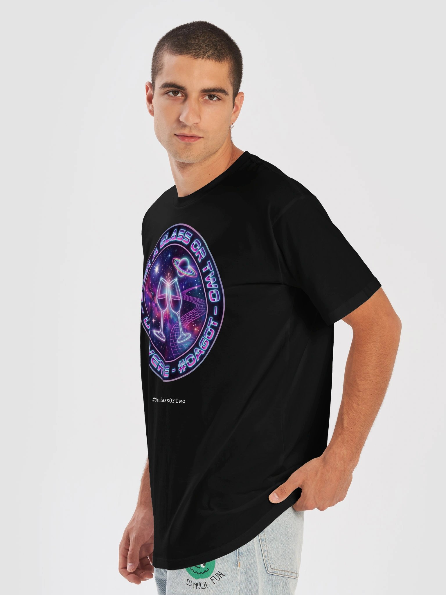 The 'Neon Galaxy' Premium Tee product image (7)