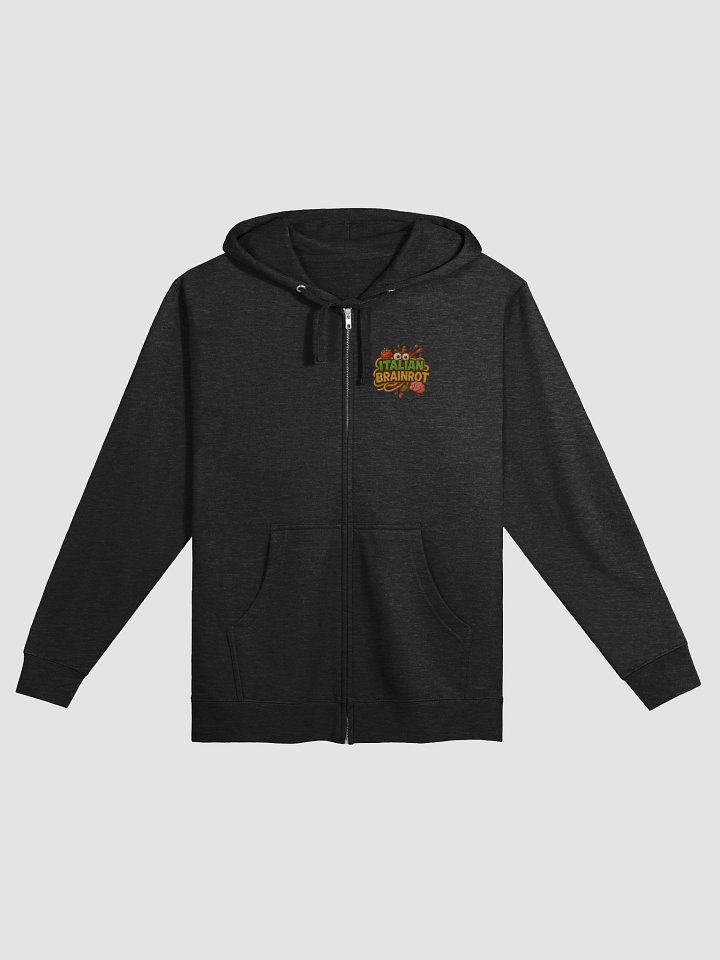 Italian Brainrot Logo Zip Up Hoodie product image (2)