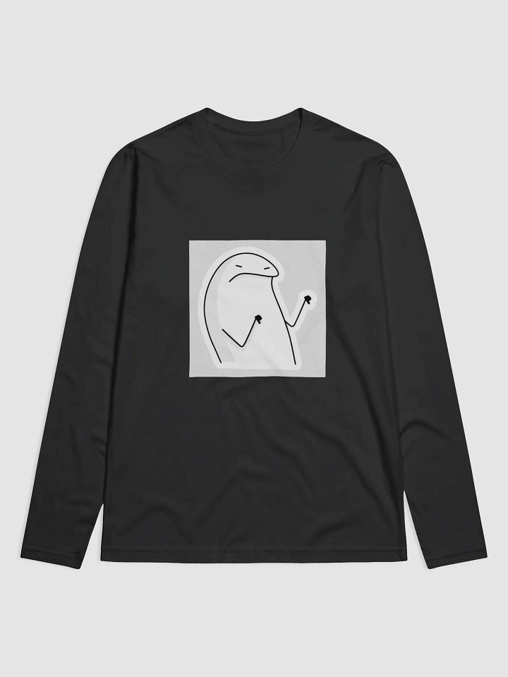 Cartoon Meme Character Giving Dislikes Long Sleeve Tee product image (3)
