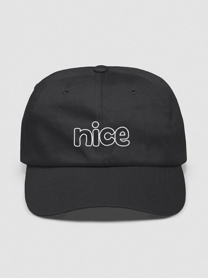 NICE DAD HAT - Outline Version product image (1)