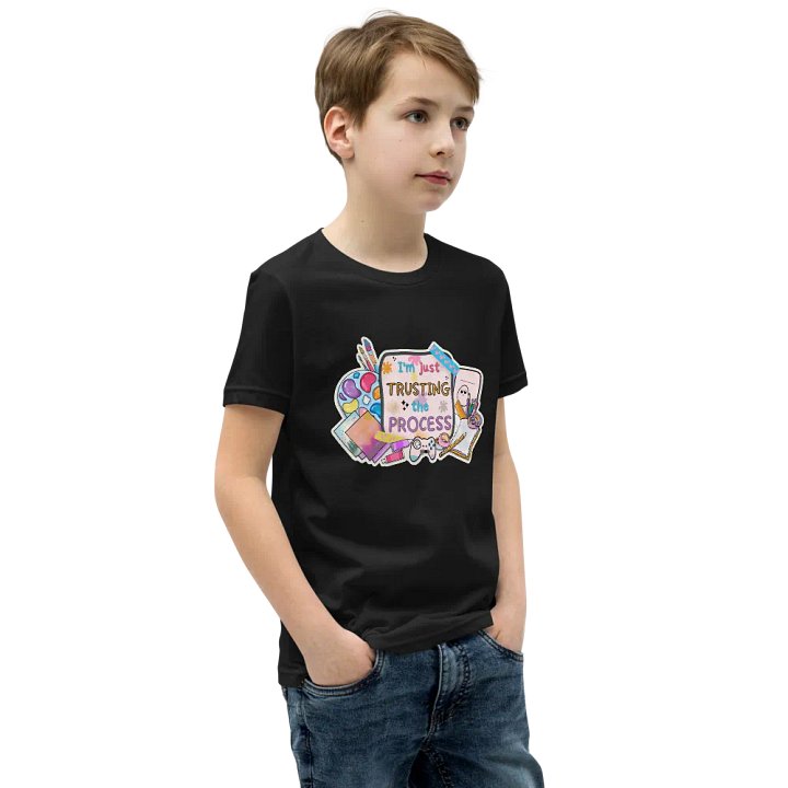 Kids im just trusting the process tshirt product image (2)