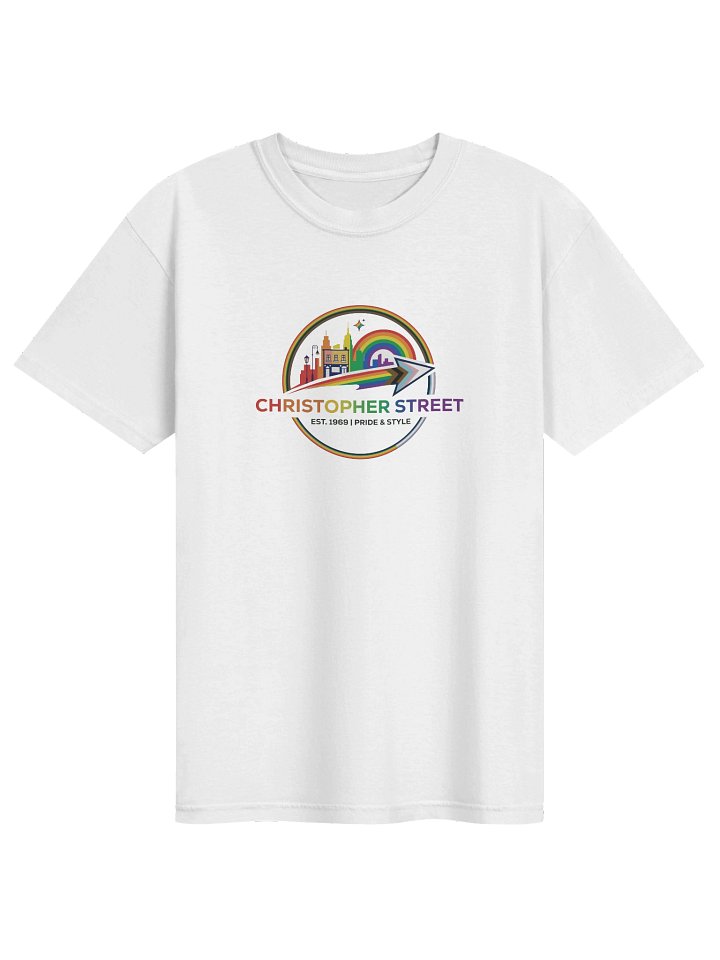 Christopher Street Pride Skyline Rainbow Tee product image (2)