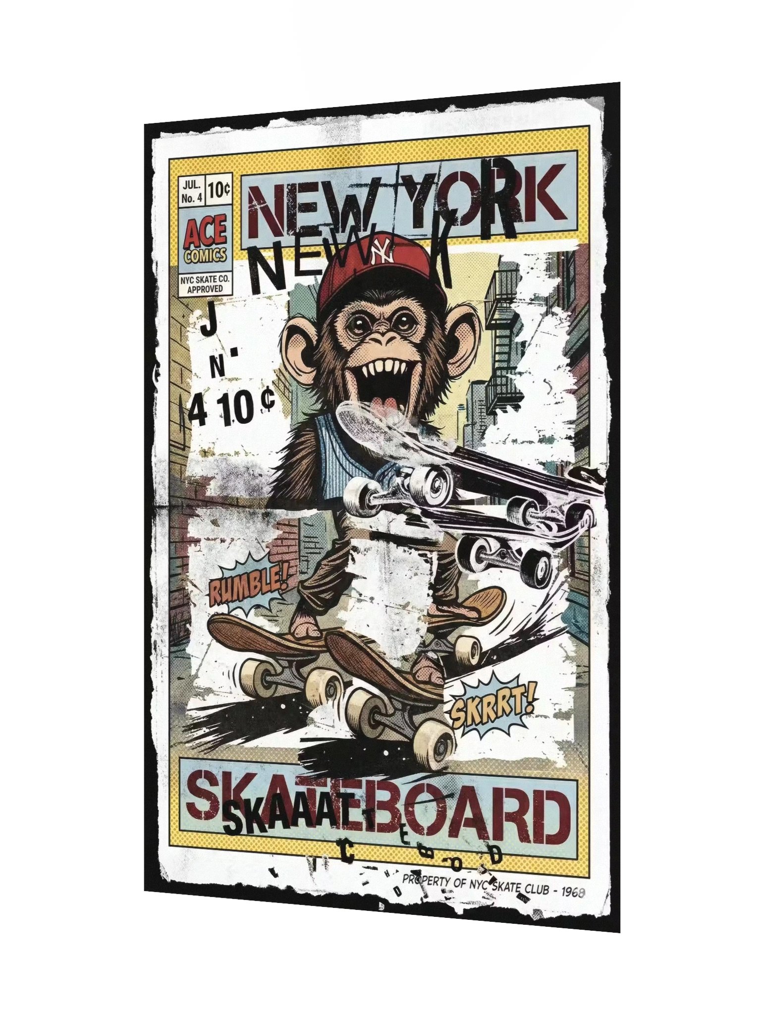 APE-SKATER // ISSUE #12 (VARIANT L - ANALOG GLITCH) product image (8)