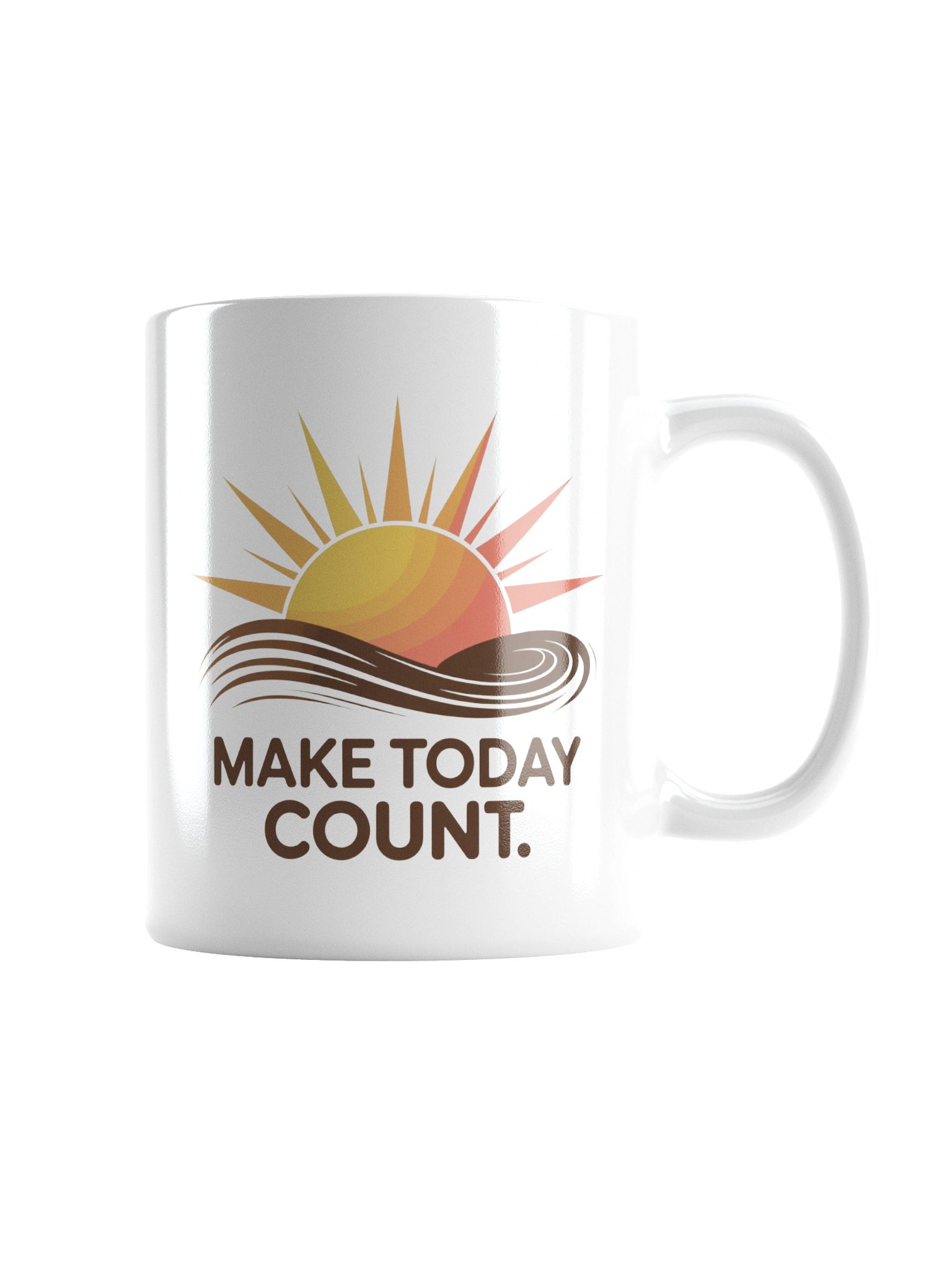 Make Today Count Motivational Coffee Mug – Positive Daily Reminder product image (3)