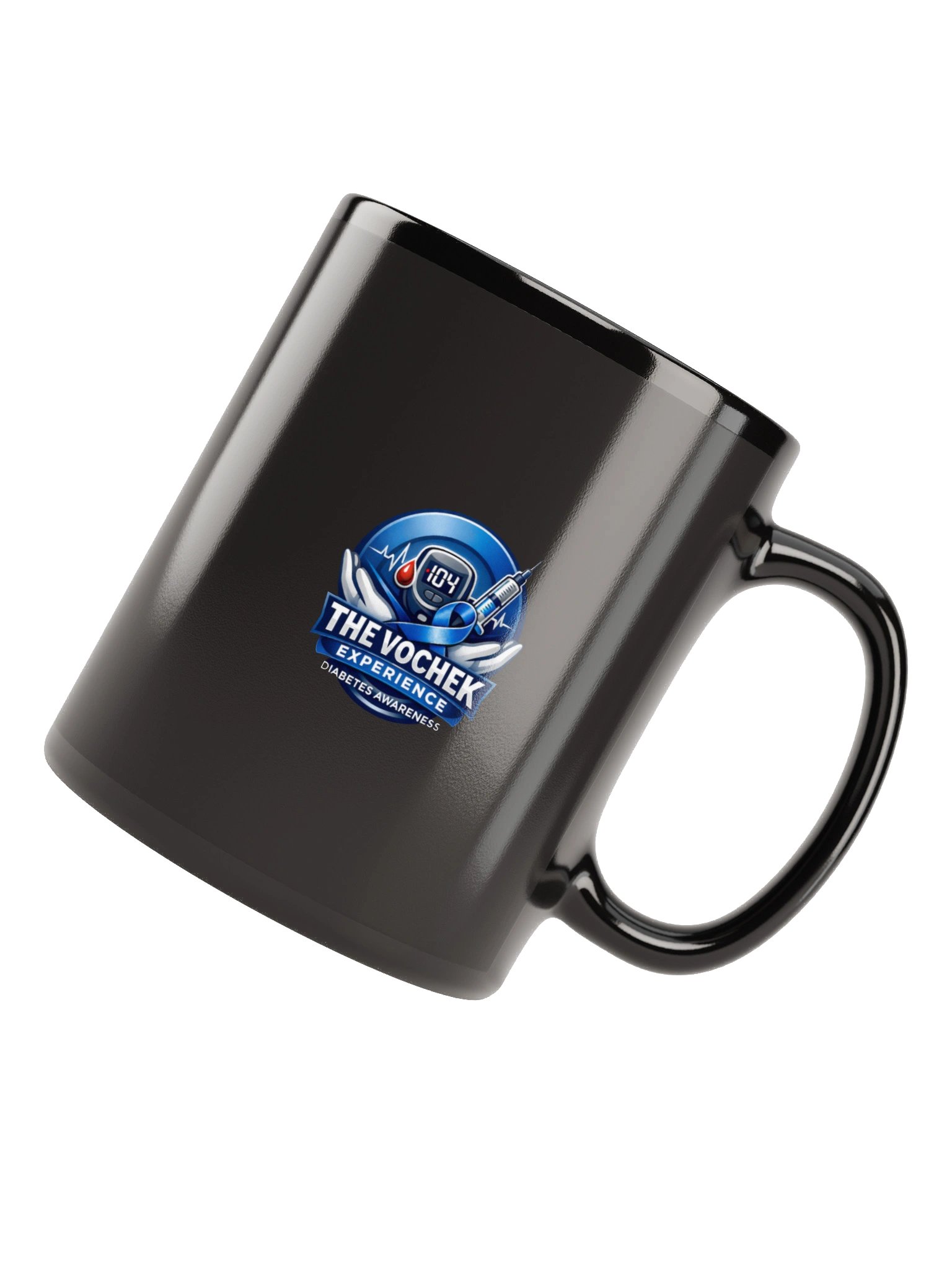 Diabetes Awareness Black Glossy Mug product image (6)