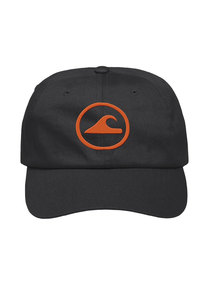 Embroidered Wave Rider Dad Hat (Citrus) product image (1)
