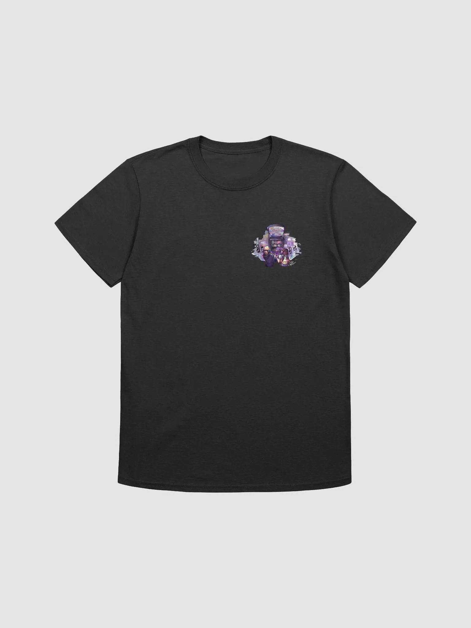 Softstyle Lightweight Tee (Purple Dreams Design) product image (1)