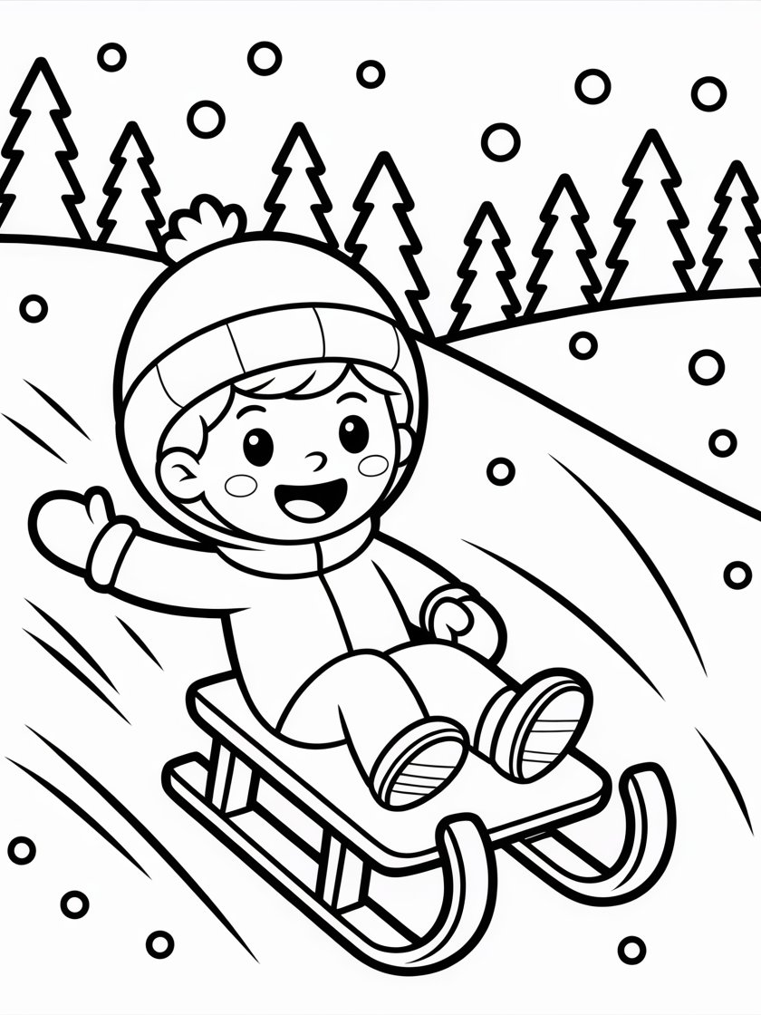 Winter Wonderland Coloring Book product image (4)