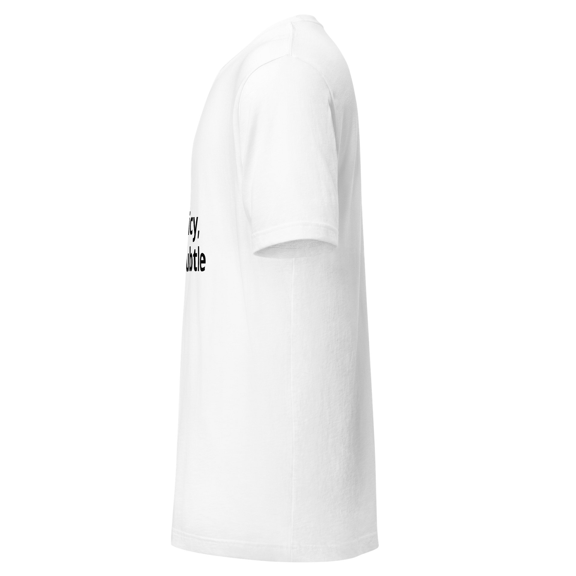 Too Spicy, To Be Subtle. White Tshirt product image (2)