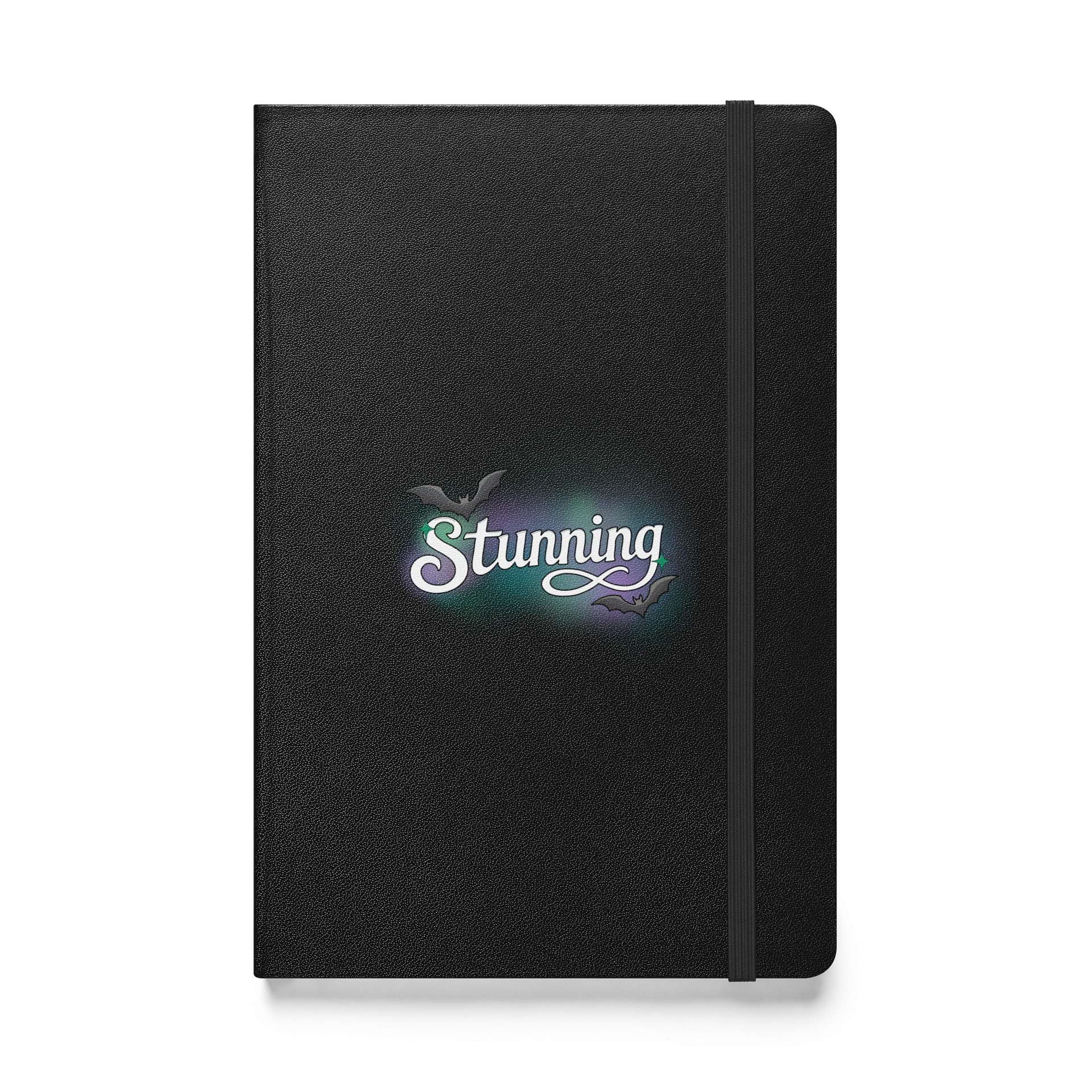 Stunning in White Hardcover Notebook product image (1)