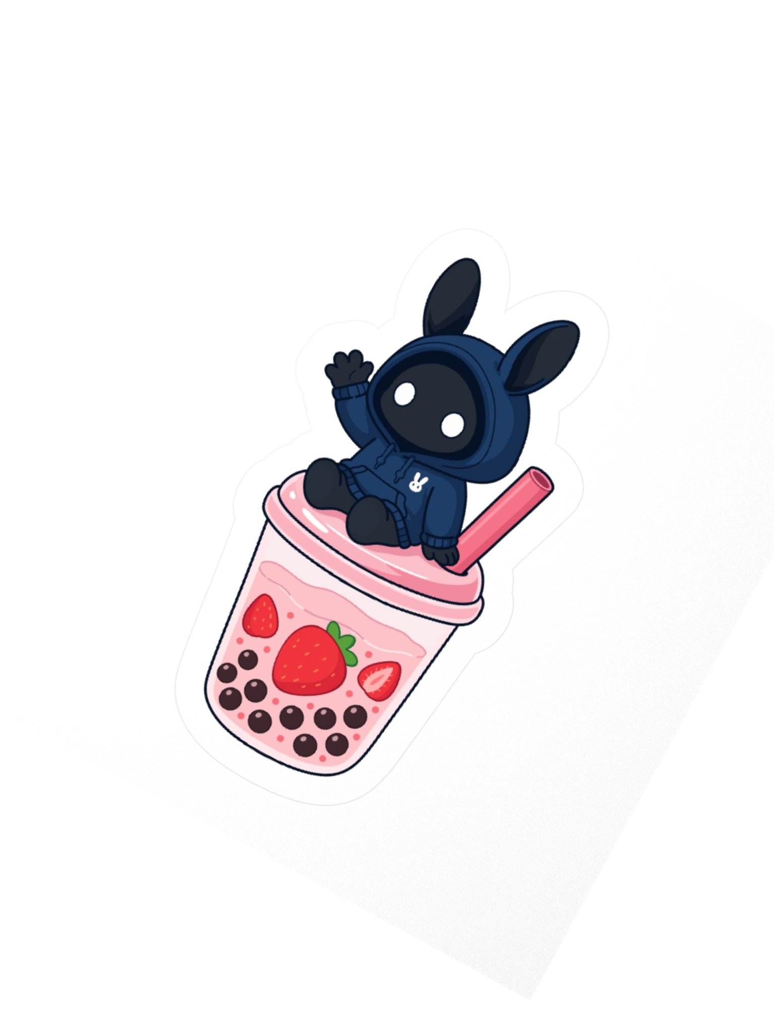 Poochoki Strawberry Boba Sticker product image (2)
