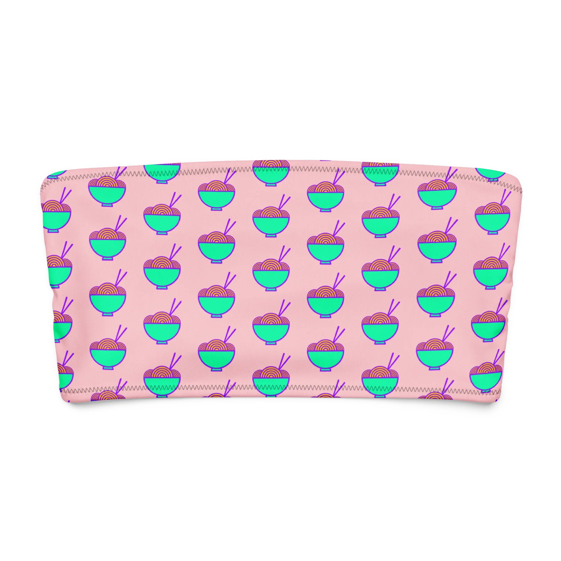 Noodle Crew Bikini Top! (Pink) product image (8)