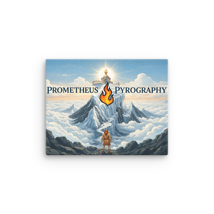 Prometheus_Pyrography - Olympus Sticker, Canvas product image (5)