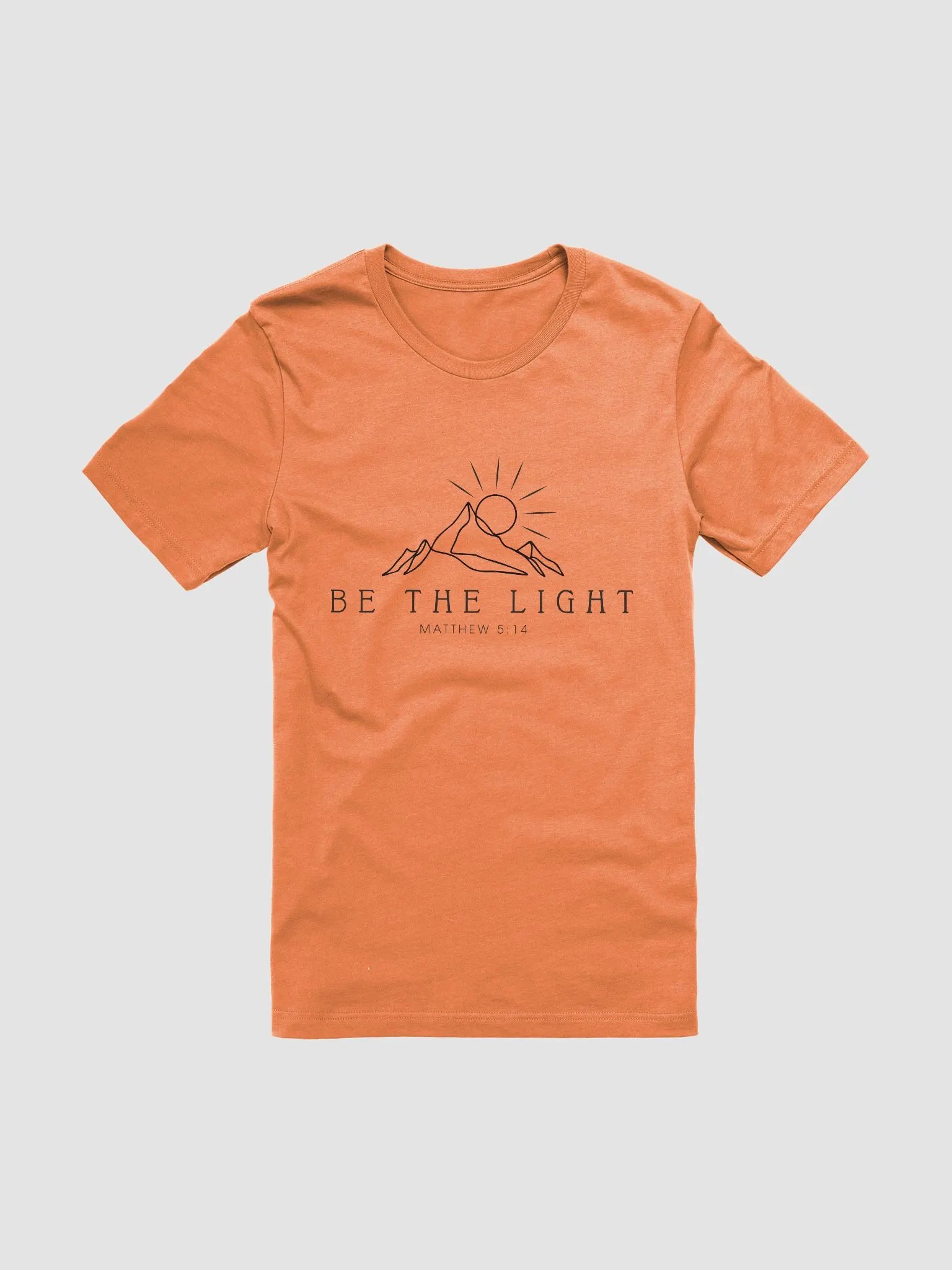 Be the Light Sunburst T-Shirt product image (6)