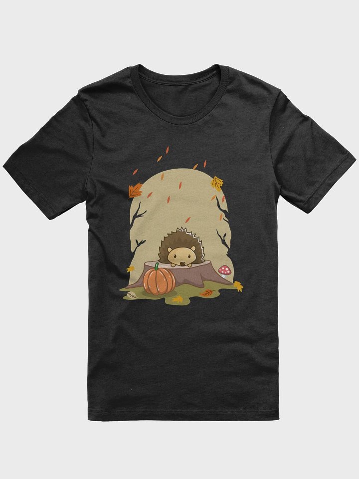 🍂 Autumn Hedgehog T-Shirt | Cute Fall Forest Animal Shirt | Cozy Woodland Vibes Tee product image (8)