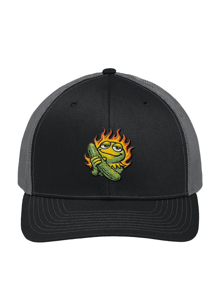 FLAMIN PICKLE TRUCKER HAT product image (1)