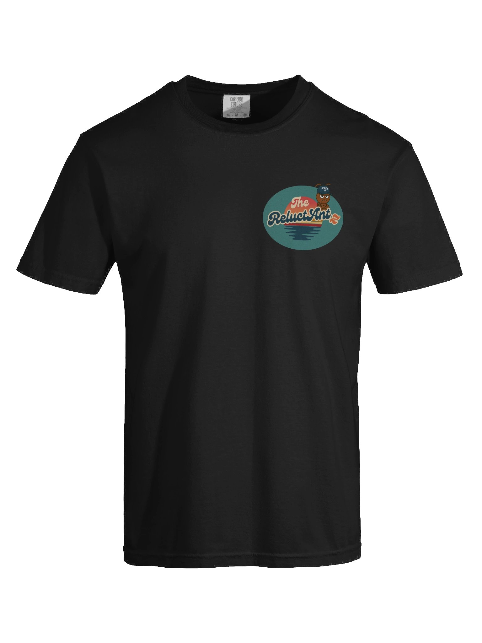 Screw U T-Shirt by The ReluctAntz – Black product image (7)