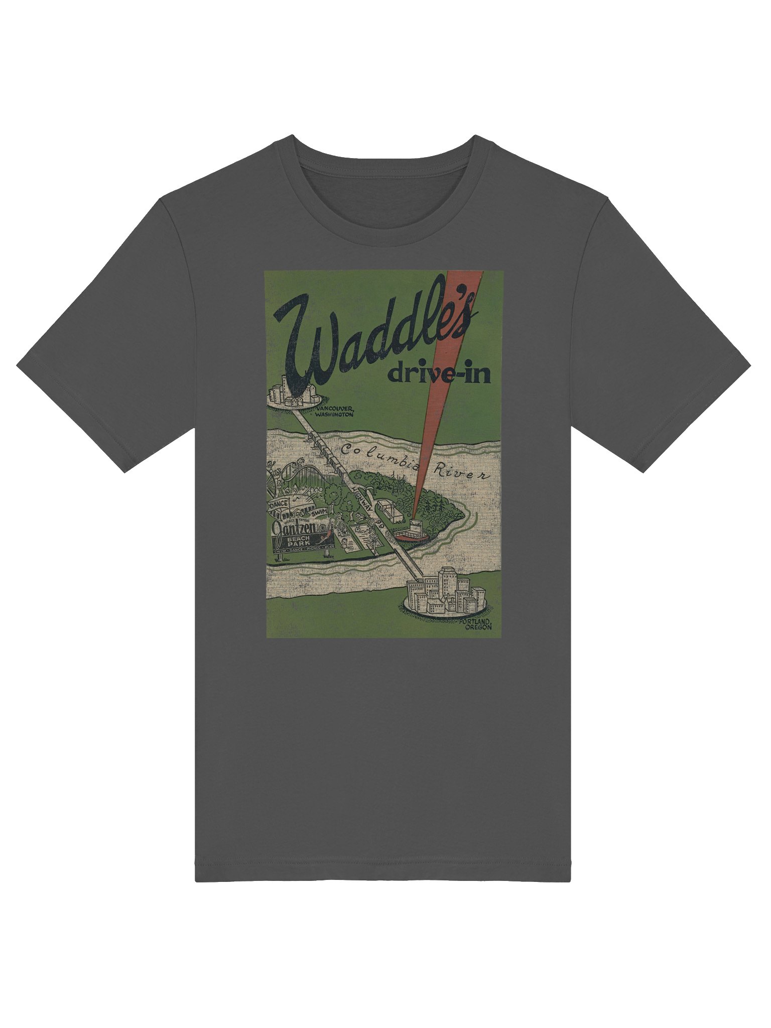 Waddle's Drive-in T-shirt product image (5)